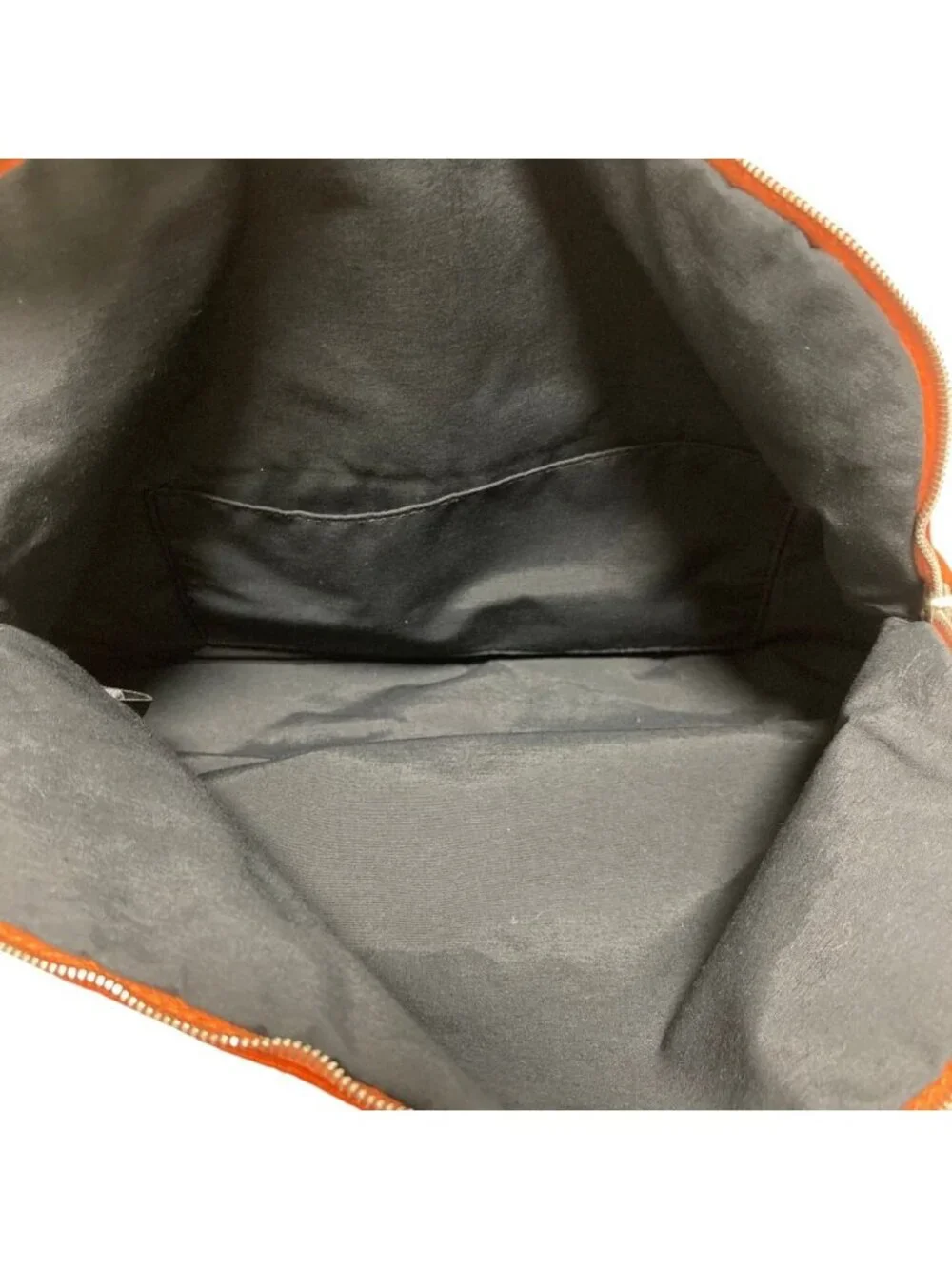 Hermes Canvas Bolide Pouch 31 Orange
